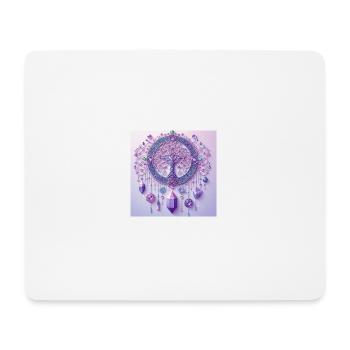 Arbre de vie. - Tapis de souris (format paysage) - blanc - Devant