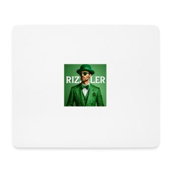 Rizz Jugendwort - Rizzler - Mousepad (Querformat) - Weiß - Vorne