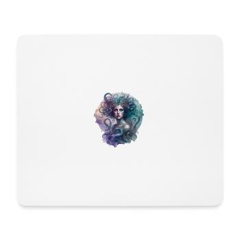 Medusa - Mousepad (Querformat) - Weiß - Vorne