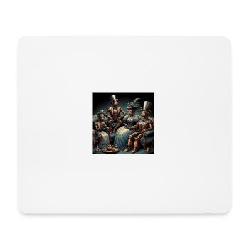 robotik - Mousepad (Querformat) - Weiß - Vorne