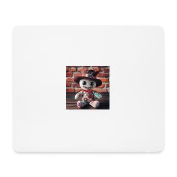 Voodoo püppi - Mousepad (Querformat) - Weiß - Vorne