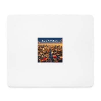Los Angeles - Mousepad (Querformat) - Weiß - Vorne