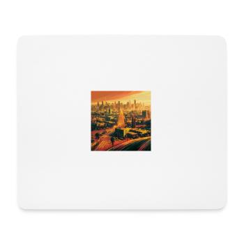 Los Angeles - Mousepad (Querformat) - Weiß - Vorne