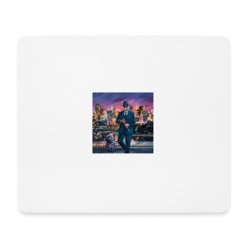 LA GANSTA - Mousepad (Querformat) - Weiß - Vorne