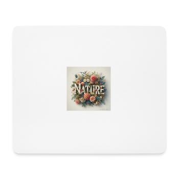 NATURE - Natur - Mousepad (Querformat) - Weiß - Vorne