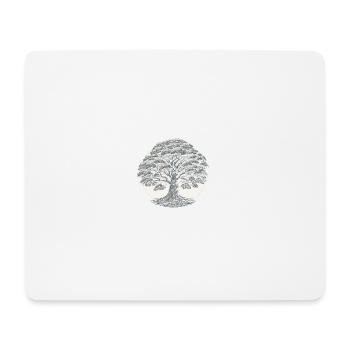 Ewiger Baum der Weisheit - Mousepad (Querformat) - Weiß - Vorne