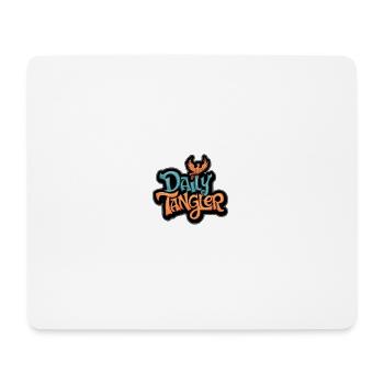 Daily Tangler 2024 - Mousepad (Querformat) - Weiß - Vorne