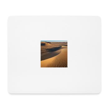 Desert harmony at dusk - Mouse Pad (horizontal) - white - Front