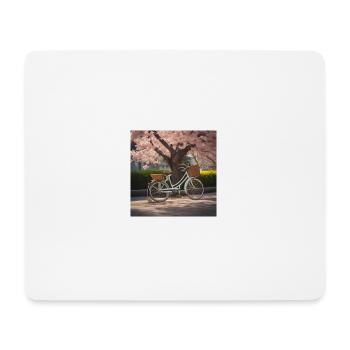 Retro-Frühling - Mousepad (Querformat) - Weiß - Vorne