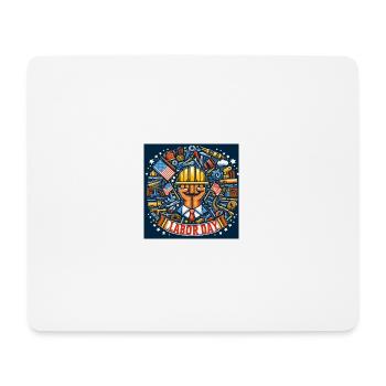 LaborDay - Mousepad (Querformat) - Weiß - Vorne