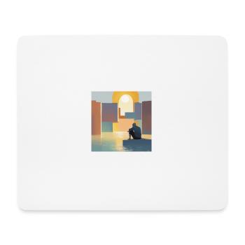 Artwear: Exprimez votre Style Artistique - Tapis de souris (format paysage) - blanc - Devant