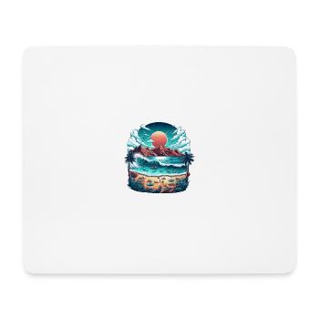 Summer feeling - Mousepad (Querformat) - Weiß - Vorne