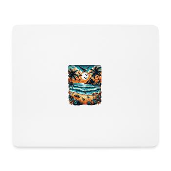 Summertime feeling - Mousepad (Querformat) - Weiß - Vorne