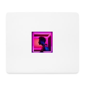 GENTIL. AMOUR - Tapis de souris (format paysage) - blanc - Devant