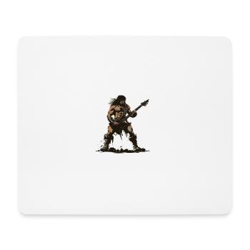 Barbarian Rocker - Mouse Pad (horizontal) - white - Front