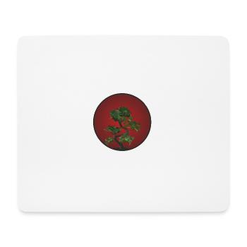 Bonsai - Mousepad (Querformat) - Weiß - Vorne
