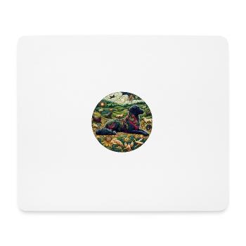 Fantasy Dogs - Mousepad (Querformat) - Weiß - Vorne