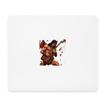 barbarock - Mouse Pad (horizontal) - white - Front