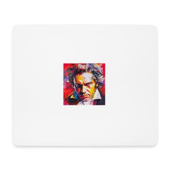 Beethoven No.1 - Mousepad (Querformat) - Weiß - Vorne
