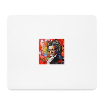 Beethoven No.4 - Mousepad (Querformat) - Weiß - Vorne