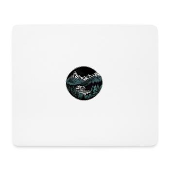 Swiss Mountains - Mouse Pad (horizontal) - white - Front