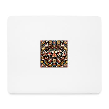 Folklore Festival - Mousepad (Querformat) - Weiß - Vorne