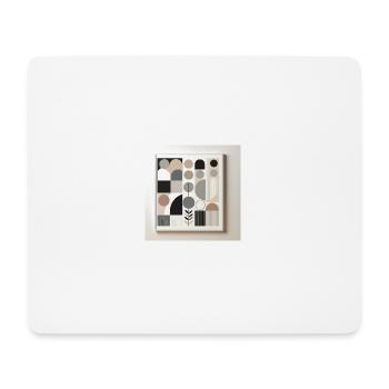 Schlichte Farben, Einzigartig - Mousepad (Querformat) - Weiß - Vorne