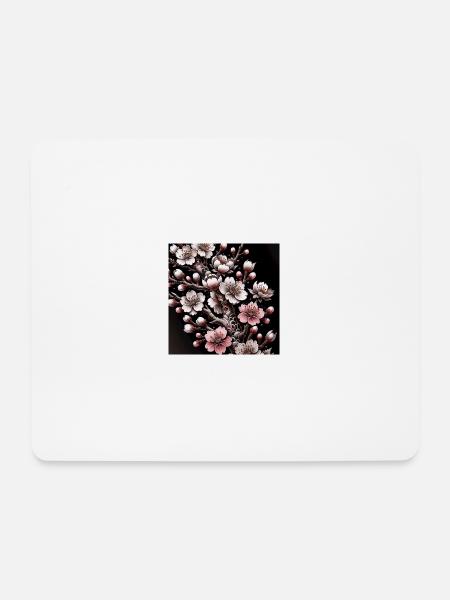 Japan Style Tattoo - Mousepad (Querformat) - Weiß