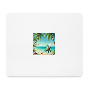 Rocker - Mouse Pad (horizontal) - white - Front
