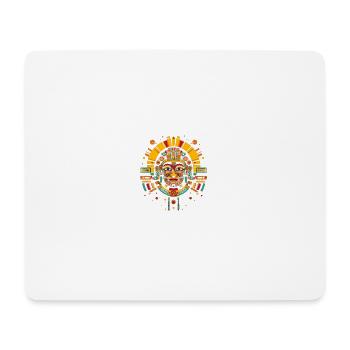 Maya-Hemd - Mousepad (Querformat) - Weiß - Vorne