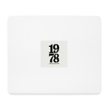 Vintage 1978 limited edition - Mouse Pad (horizontal) - white - Front
