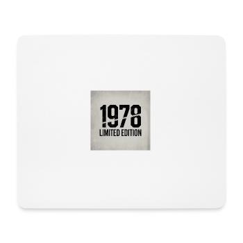 Vintage 1978 limited edition - Mouse Pad (horizontal) - white - Front