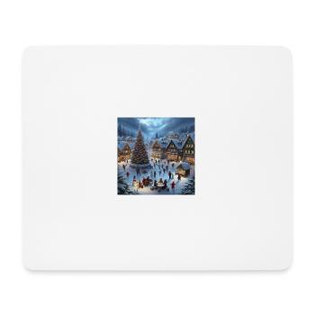 Christmas motifs - Mouse Pad (horizontal) - white - Front