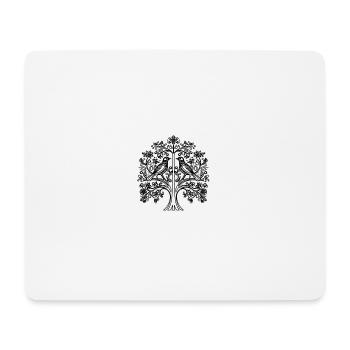 Tree of Life with Birds, 2024 Edition - Mouse Pad (horizontal) - white - Front
