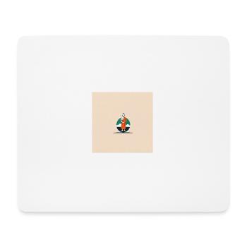 China - Mousepad (Querformat) - Weiß - Vorne