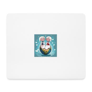 Angels - Mouse Pad (horizontal) - white - Front