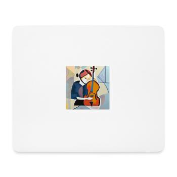 Einen Augenblick vor dem Schein - Mousepad (Querformat) - Weiß - Vorne