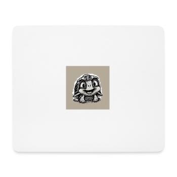 Alors la « tortue » ! - Tapis de souris (format paysage) - blanc - Devant