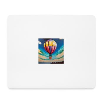 Above - Mouse Pad (horizontal) - white - Front