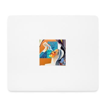Schon leer? - Mousepad (Querformat) - Weiß - Vorne