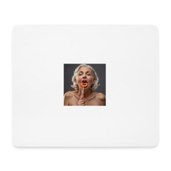 Mittwoch - Mousepad (Querformat) - Weiß - Vorne
