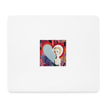 Augen voller Liebe - Mousepad (Querformat) - Weiß - Vorne