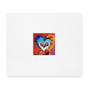 Akuku - Tapis de souris (format paysage) - blanc - Devant