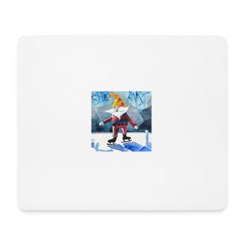 Die Wunder des Winters - Mousepad (Querformat) - Weiß - Vorne