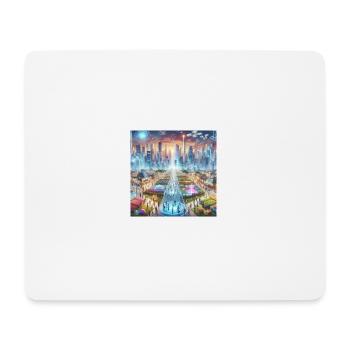 Future Human Progression - Mouse Pad (horizontal) - white - Front