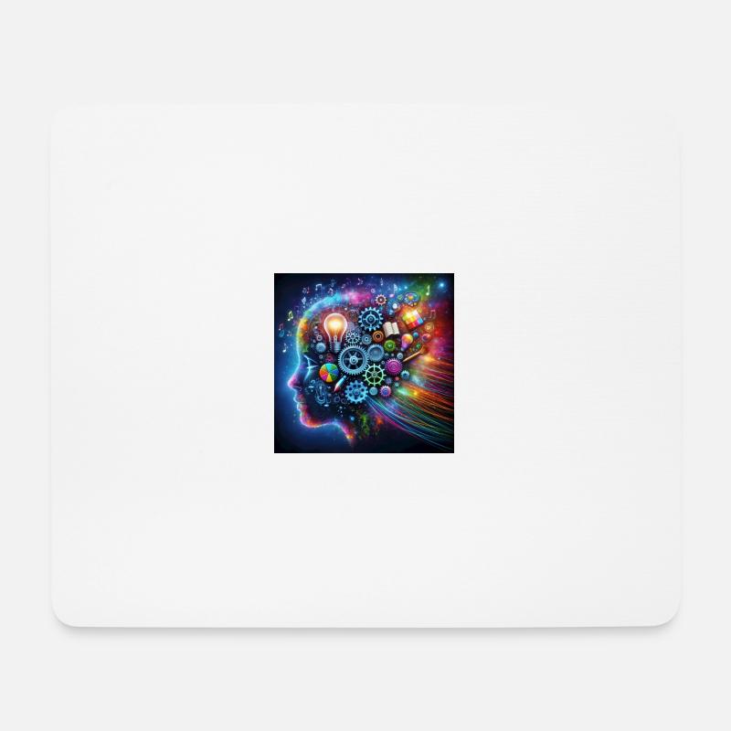 Limitless Mind Creativity - Mouse Pad (horizontal) - white