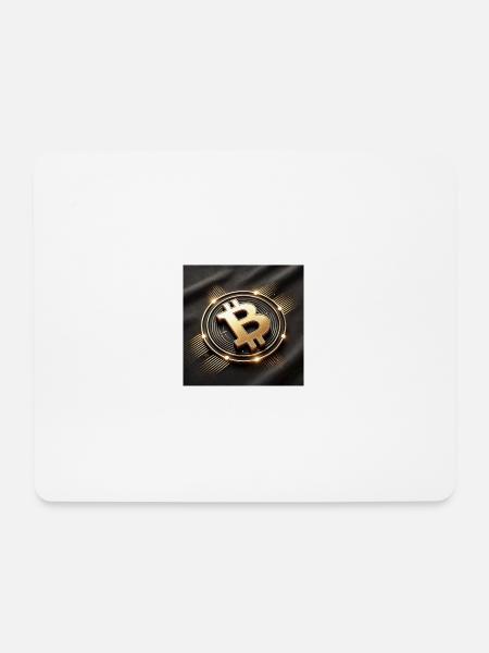 Bitcoin - HODL to the Moon - Mousepad (Querformat) - Weiß