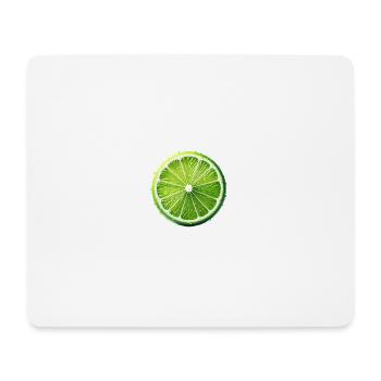 Lime - Mouse Pad (horizontal) - white - Front