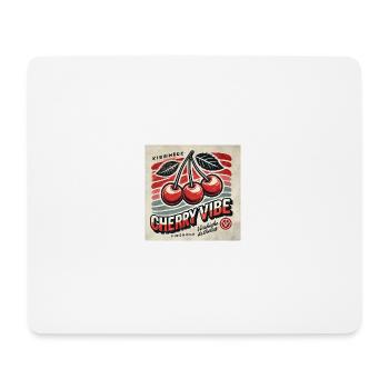 Cherry Vibe - Passion in Red - Mouse Pad (horizontal) - white - Front