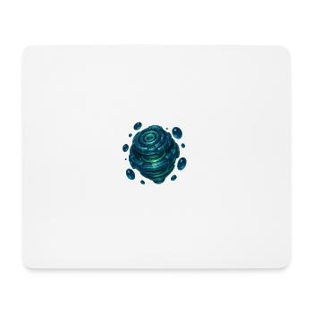 Cyber Sphere Matrix - Mousepad (Querformat) - Weiß - Vorne